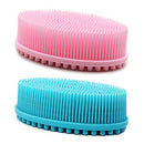 DNC Silicone Body Scrubber Exfoliating Bath Body Brush for Shower 2 Pack DNC