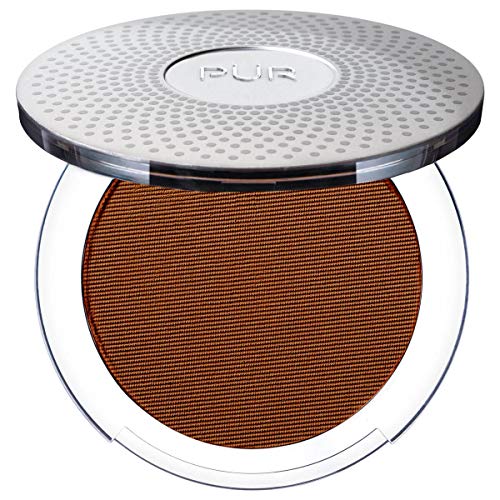 PÜR 4-in-1 Pressed Mineral Makeup SPF 15 Powder Foundation with Concealer & Finishing Powder - Medium to Full Coverage Foundation Makeup - Cruelty-Free & Vegan Friendly PÜR MINERALS