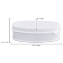 Beauticom French Dip Powder Tray Dipping Holder Container w/Removable Lid for Nail Art Powder Pink & White Beauticom