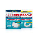 Sea Bond Secure Denture Adhesive Seals Multipack, Zinc Free, All Day Hold, Mess Free, Original Uppers and Lowers- 30 each Just for Men