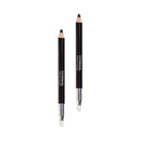 COVERGIRL Perfect Blend Eyeliner Pencil, Basic Black Color, Eyeliner Pencil With Blending Tip for Precise Or Smudged Look, 2 Count COVERGIRL