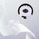 BEYELIAN Smart Glue Cups Fanning Cup Lash Glue Holder for Eyelash Extensions 2 Methods of Use 100 PCS Professional Use PP Material Harmless to Human BEYELIAN Store