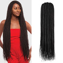 6 Packs 32 Inch AU-THEN-TIC Senegalese Twist Crochet Braids Hair Small Havana Mambo Twist Crochet Hair Pre-Stretched Pre Looped Soft Braiding Hair Extensions (32 Inch (Pack of 6), 4) AU-THEN-TIC