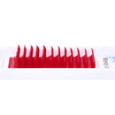 Eyelash Extension 0.07mm Volume Lash Extensions C/D Curl Red Easy Fan Rapid Blooming Lashes 3D 4D 6D 10D 20D Lash Extensions By WENDY LASHES(Red 0.07-D, 14-20mm) WENDY LASHES Store