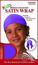 Donna Kids Satin Wrap Purple 11201 Donna Collection