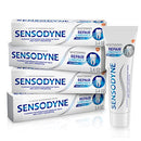 Sensodyne Repair and Protect Whitening Toothpaste, Toothpaste for Sensitive Teeth and Cavity Prevention, 3.4 oz (Pack of 4) Sensodyne