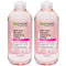 Garnier SkinCare Micellar Cleansing Water with Rose Water and Glycerin, 13.5 Ounce (Pack of 2) Water Rose Garnier SkinCare