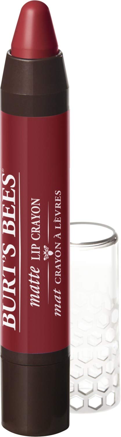 Burt's Bees 100% Natural Origin Moisturizing Matte Lip Crayon, Redwood Forest - 1 Crayon Burt's Bees