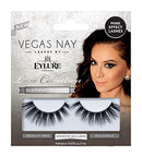 Eylure Vegas Nay Platinum Princess False Eyelashes, Reusable, Adhesive Included, 1 Pair, Cruelty Free Eylure