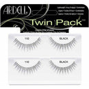 Ardell Natural Eyelash 110 Black Twin Pack Contain 2 Pairs Of Lashes by Ardell Ardell