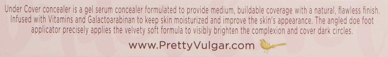 Pretty Vulgar - Under Cover Concealer, Clean & Cruelty-Free (Veil of Secrecy) Pretty Vulgar