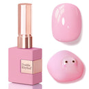 Double Rhythm 0.5 Oz Gel Nail Polish Neutral Natural Same Color Same Bottle Translucent Light Milky Pastel 15ML Manicure French Design Art DIY at Home (Pearl Green-B1146) Infinity Warehouse