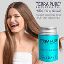 Travel Size Hotel Shampoo 100 Count 1 oz Bottles Guest Amenities for Hotels Vacation Rentals and Short Term Rentals Paraben Free White Tea and Coconut Scent Infused with Aloe & Olive Oil by Terra Pure Infinity Warehouse
