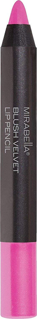 Mirabella Velvet Lip Pencil, Forever - Stay All Day - Creamy, Moisturizing & Long-Lasting Retractable Matte Lip Liner & Jumbo Crayon Stick - Flawless Finish, Smudge Proof, and Paraben-Free Mirabella