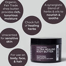 Ora's Amazing Herbal Unscented Moisturizer Travel Set, Touchy Skin Salve, Unscented Body Butter & Body Oil Set, Travel Size, Eczema and Senstivie Skin Infinity Warehouse