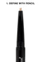 Maybelline New York Brow Define Plus Fill Duo Makeup, Light Blonde, 0.021 Ounce Maybelline New York