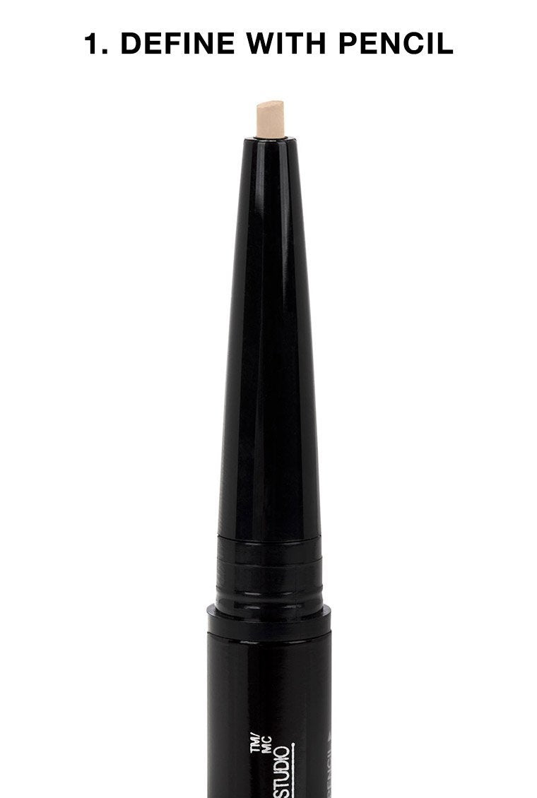 Maybelline New York Brow Define Plus Fill Duo Makeup, Light Blonde, 0.021 Ounce Maybelline New York