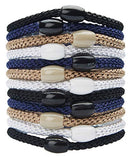 L. Erickson Grab & Go Ponytail Holder, Classic, Set of Twelve - Exceptionally Secure with Gentle Hold L. Erickson