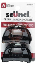 Scunci 9130203h048 Clutch Jaw Clips Assorted Colors, 1.6 Ounce Scunci