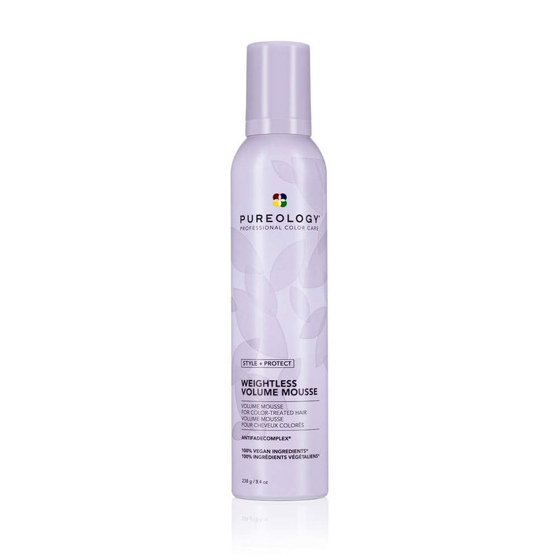 Pureology | Clean Volume Weightless Mousse | All-day Root Lift | For Fine, Color Treated Hair | Vegan martinandmark.com