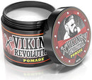 Hair Pomade for Men (New Formula) - Medium Hold and Matte Shine Free for Classic Look 4oz - Water Based & Easy to Wash Out by Viking Revolution Viking Revolution