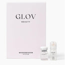 Glov Beauty Micro Infusion System for Face & Lips – 0.25mm 24k Gold Cosmetic Facial Stamp with Hyaluronic Acid, Collagen Peptides & Licorice Root Serum Ampoules (4x Infusion Application, 12x Serums) Infinity Warehouse