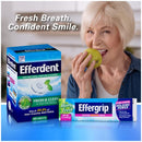 Effergrip Denture Adhesive Cream, Extra Strong Holding Power, 2.5 oz. (Pack of 6) Infinity Warehouse
