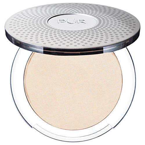 PÜR 4-in-1 Pressed Mineral Makeup SPF 15 Powder Foundation with Concealer & Finishing Powder - Medium to Full Coverage Foundation Makeup - Cruelty-Free & Vegan Friendly PÜR MINERALS