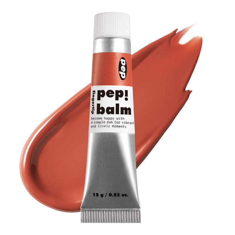 I’M MEME Pep! Balm | Multi-use Lip and Cheek Tint with Shea Butter | Liquid Blush and Lip Stain Balm in One | 002 Oh-oh | K-Beauty I'M MEME