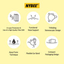 [Pack of 10-BLACK] NYBEE KF94 Mask Made in Korea for Adult, 4 Layer, Breathable, Lightweight, Comfortable Earloops, NYBEE