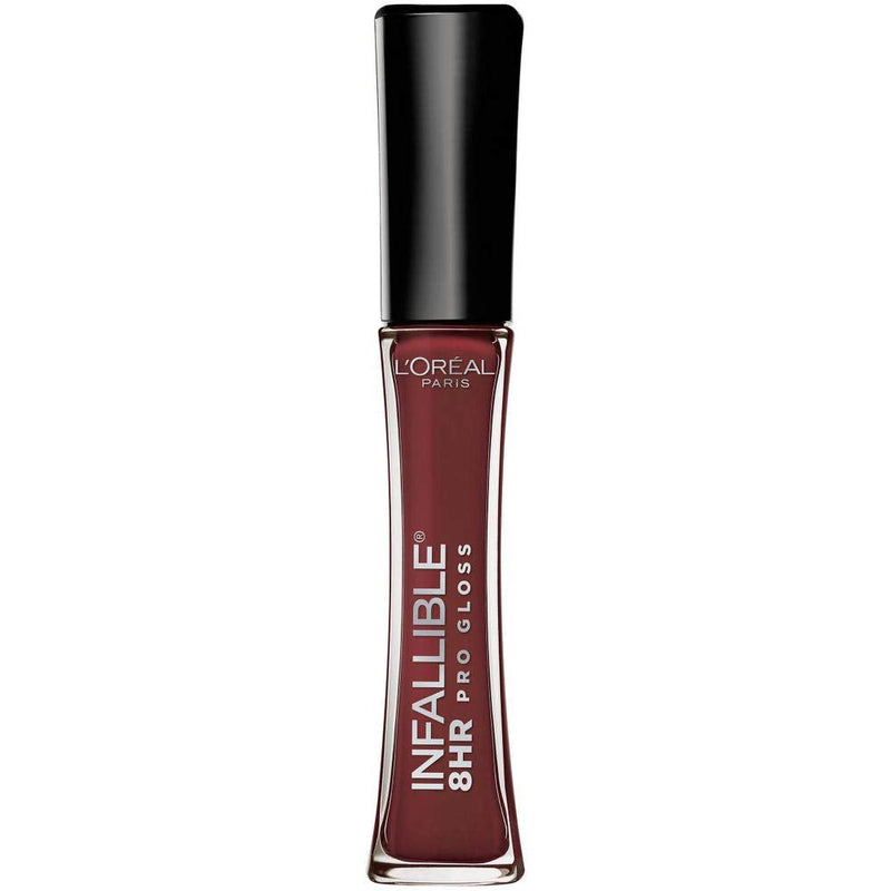 L’Oreal Paris Makeup Infallible 8 Hour Hydrating Lip Gloss, Raisin, 0.5 Ounce L'Oreal Paris