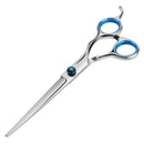 COOLALA Stainless Steel Hair Cutting Scissors 6.5 Inch Hairdressing Razor Shears Professional Salon Barber Haircut Scissors, One Comb Included, Home Use for Man Woman Adults Kids Babies COOLALA