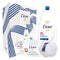 Dove Gift Set Deep Moisture Body Wash 12oz and Crushed Macadamia and Rice Milk Scrub 10.5oz Dove