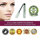 Dermaxgen Eyelash Growth Serum- Pure Organic - Enhancement For Longer, Fuller & Thicker Lashes and Eyebrows 3.5ML / FL OZ. DERMAXGEN
