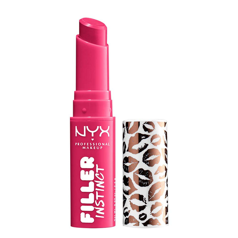 NYX PROFESSIONAL MAKEUP Filler Instinct Plumping Lip Color, Lip Balm - Juicy Pout (Cherry Red) NYX PROFESSIONAL MAKEUP Store