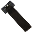 Ugeat Flat Tip Human Hair Extensions 22 Inch Off Black Hair Extensions Keratin Fusion Hair Extensions 50G