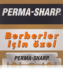 100 Perma-Sharp Straight Edge Razor Blades for use in Professional Barber Razors Perma-Sharp