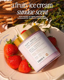 Truly Beauty Soft Serve After Shave Plump Cream | Hydrating & Plumping Cream for Post-Shave Smoothness | With Hyaluronic Acid & Peptides for Firm, Youthful Skin | Strawberry, Vanilla & Amber Scent Infinity Warehouse