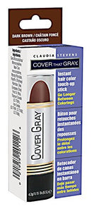 Cover Your Gray Hair Color Touch-Up Stick - Dark Brown CLAUDIA STEVENS
