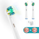 Toothbrush Replacement Heads Refill for Oral-B Electric Toothbrush Pro 1000 Pro 3000 Pro 5000 Pro 7000 Vitality Floss Action,8 Count with Covers Grop