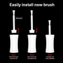 Dip Powder Replacement Liquid Brush 10pcs/set for Dipping Powder Base Coat/Top Coat/Activator Brushes AZUREBEAUTY