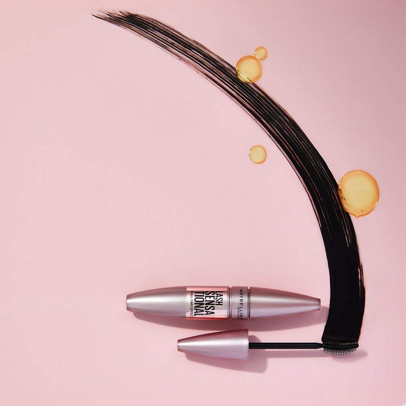 Maybelline Lash Sensational Washable Mascara, Very Black, 0.32 Fl Oz; (Packaging May Vary) Maybelline New York
