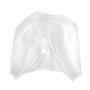 Betty Dain Makeup Protector Hood, Protects Hair and Make Up While Getting Dressed, Nylon Chiffon, Light and Airy, Triple Protection, Zipper closure, Machine Washable, White Betty Dain