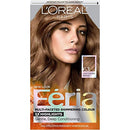 L'Oreal Paris Feria Multi-Faceted Shimmering Permanent Hair Color, 63 Sparkling Amber (Light Golden Brown), Pack of 1, Hair Dye L'Oreal Paris