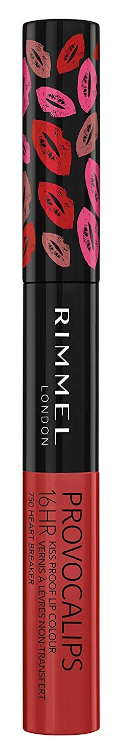 Rimmel Provocalips 16 Hour Kiss Proof Lip Colour, Heart Breaker, 0.14 Fl Oz Rimmel