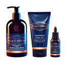 King C. Gillette Men's Beard Care Gift Kit, Beard and Face Wash, Beard Oil, Shave Gel King C. Gillette