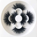 25mm Lashes Mink Lashes 3 pairs same Styles Dramatic Real Mink False Eyelashes BEFACL (BX-57) BEFACL