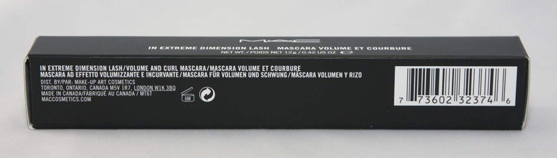 MAC in Extreme Dimension 3d Lash, 0.42 Oz, Black AcM