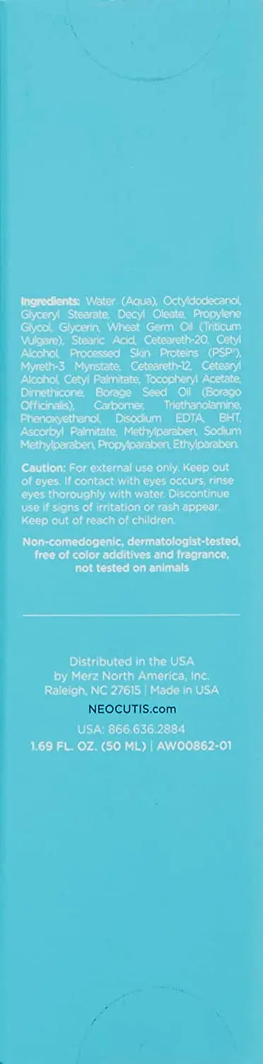 NEOCUTIS Overnight Smoothing Bio Cream, Fragrance free, 1.69 Fl Oz NEOCUTIS