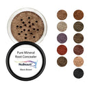 Root Concealer Touch Up Powder | All-Natural Crushed Minerals Without Brush | Fast and Easy Total Gray Hair Cover up For Black | Brown | Auburn and Blonde Hair .30 ounce (Without Brush, Warm Brown) NuBeauti